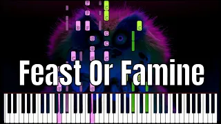 Feast Or Famine Piano Tutorial (Free Midi and Sheets)