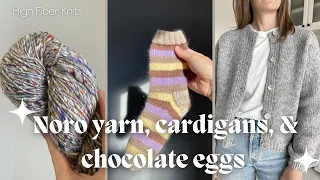 Knitting Podcast - Noro Yarn, my first Ozetta Knitwear pattern, DK sock knitting & more petite knit