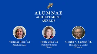 2023 Alumnae Achievement Awards Ceremony