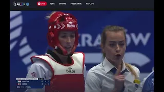 2023 EUROPEAN GAMES- JADE JONES FINALS - WINS GOLD