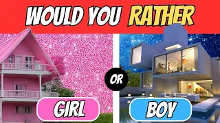 Would You Rather ? Girl VS Boy edition 🧑 👀 👩