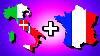 Italy + France = Italian-Franco Union! | Hearts of Iron 4 [HOI4]