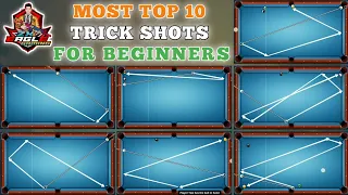Most Top 10 Trick Shots For Beginners In 8 Ball Pool