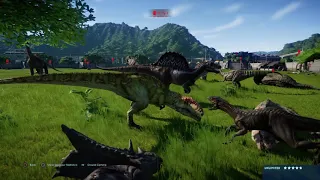 Jurassic World Evolution: Battle Royale dinosaur edition (part 1)