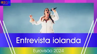 Entrevista com a iolanda (Portugal - Eurovisão 2024)