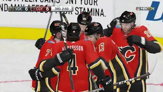 NHL 19 - Vegas Golden Knights Vs Calgary Flames Gameplay - NHL Season Match March 10, 2019