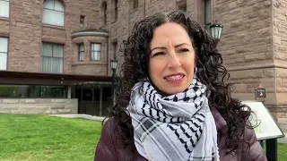 Individuals refused entry to Ontario legislature for wearing keffiyeh