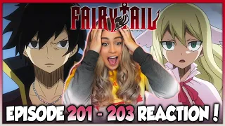 OH ZEREF! Fairy Tail Episode 201, 202, 203 Reaction + Review!