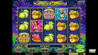 Anmeldelse om Samba Carnival spil på play'n go