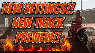 New Settings, New Bike, New Track Preview!