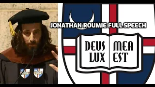 Jonathan Roumie full speech at Catholic University of America, today 11th of May 2024- a must see