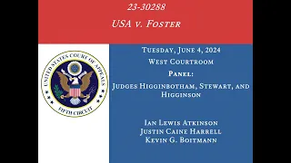 23-30288 USA v. Foster, Tuesday, June 4, 2024