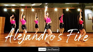[라인댄스고급반] Alejandro's Fire Line Dance || 알레한드로스파이어 라인댄스