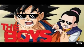 Goku Vs Black Goku || Funny moment in Hindi #dbs #viral #funny