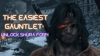 How to easily unlock the Shura form in Sekiro