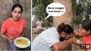 Bhai ka Meggie chori kar ke kha gayi 🤤😳