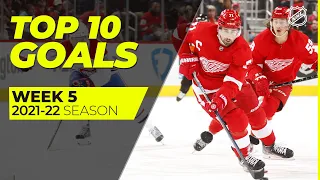 Top 10 Goals from Week 5 of the 2021-22 NHL Season