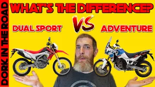Dual Sport vs Adventure Bike: What's the Difference Between Dual Sport and Adventure Motorcycles?