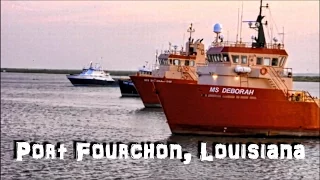 Port Fourchon, Louisiana in the Morning