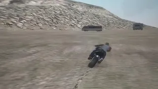 GTA SA Jump off Mount Chiliad (NRG 350km/h)