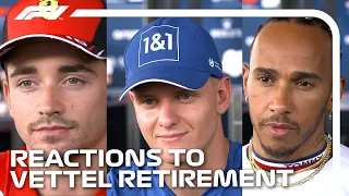 Drivers React To Sebastian Vettel's Retirement