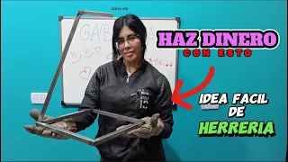 Idea de Herreria Fácil para Vender, haz dinero con una Pequeña Inversión, Grandes Ganancia- GABUCHA