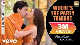 Where's The Party Tonight Lyric Video - KANK|John, Abhishek, Preity|Shaan, Vasundhara Das