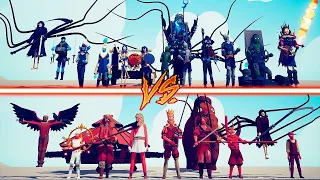 ONLY BOSS TEAM vs BIG SPOOKY TEAM - Totally Accurate Battle Simulator | TABS