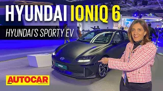 Hyundai Ioniq 6 - The sportier EV | Auto Expo 2023 | Autocar India