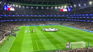 Tottenham Hotspur vs Eintracht Frankfurt Champions League song Oct 12, 2022