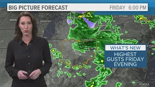 Northeast Ohio weather forecast: More rain and wind rushes in Friday
