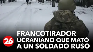 GUERRA RUSIA-UCRANIA | El récord de un francotirador ucraniano que mató a un soldado ruso