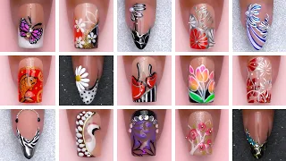 Nail Art Transformation from Simple to Fabulous | Nail Art Design 2024
