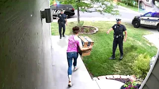 Karen Gets Arrested After Stealing Package!.. (BIG MISTAKE)