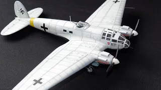 Franklin Mint 1/48 Heinkel He-111 code 3 Eastern Front 1943/44