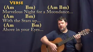 Moondance (Van Morrison) Strum Guitar Cover Lesson with Chords/Lyrics #vanmorrison #guitar #lesson