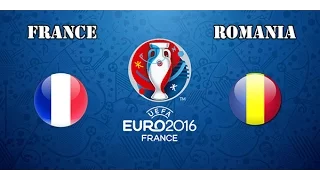 France - Romania 2-1 Highlights All Goals Euro 2016 |English Commentary| 10.06.2016