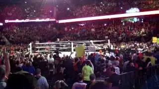 Brock Lesnar Entrance Live Raw 3-3-14