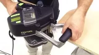 Festool CONTURO Edge Bander: Applying edge banding