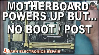 Desktop Motherboard Starts / Powers on but does not boot / POST No boot No beeps/bleeps  LER #178