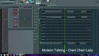 Modern Talking - Cheri Cheri Lady (Fl Studio)