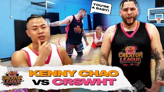 CRSWHT VS KENNY CHAO INTENSE 1v1! | $50,000 HoH Creator League!