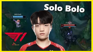 Keria doesn't even Lane against Deft and Solokills the Jungler