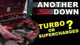 Civic Si Hatchback tear down! Supercharged or Turbo K-Series?? HELP US!
