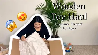 Wooden Toy Haul from Modern Rascals | GRIMMS HOLZTIGER GRAPAT