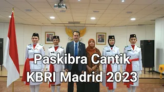 Paskibra Cantik KBRI Madrid 2023