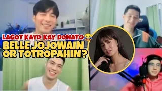 MGA BOYS SA RISE ARTIST UMURONG KAY DONNY PWERA SA ISA! BELLE JOJOWAIN O TOTROPAHIN