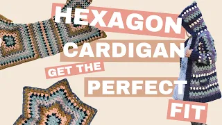 Customize the Fit of a Hexagon Cardigan w/ Extensions [CAMPFIRE CARDIGAN]