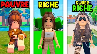 DE PAUVRE À RICHE À SUPER RICHE SUR ROBLOX