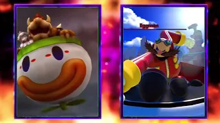 Death Battle Fighters on Stage Fan - Bowser VS Eggman